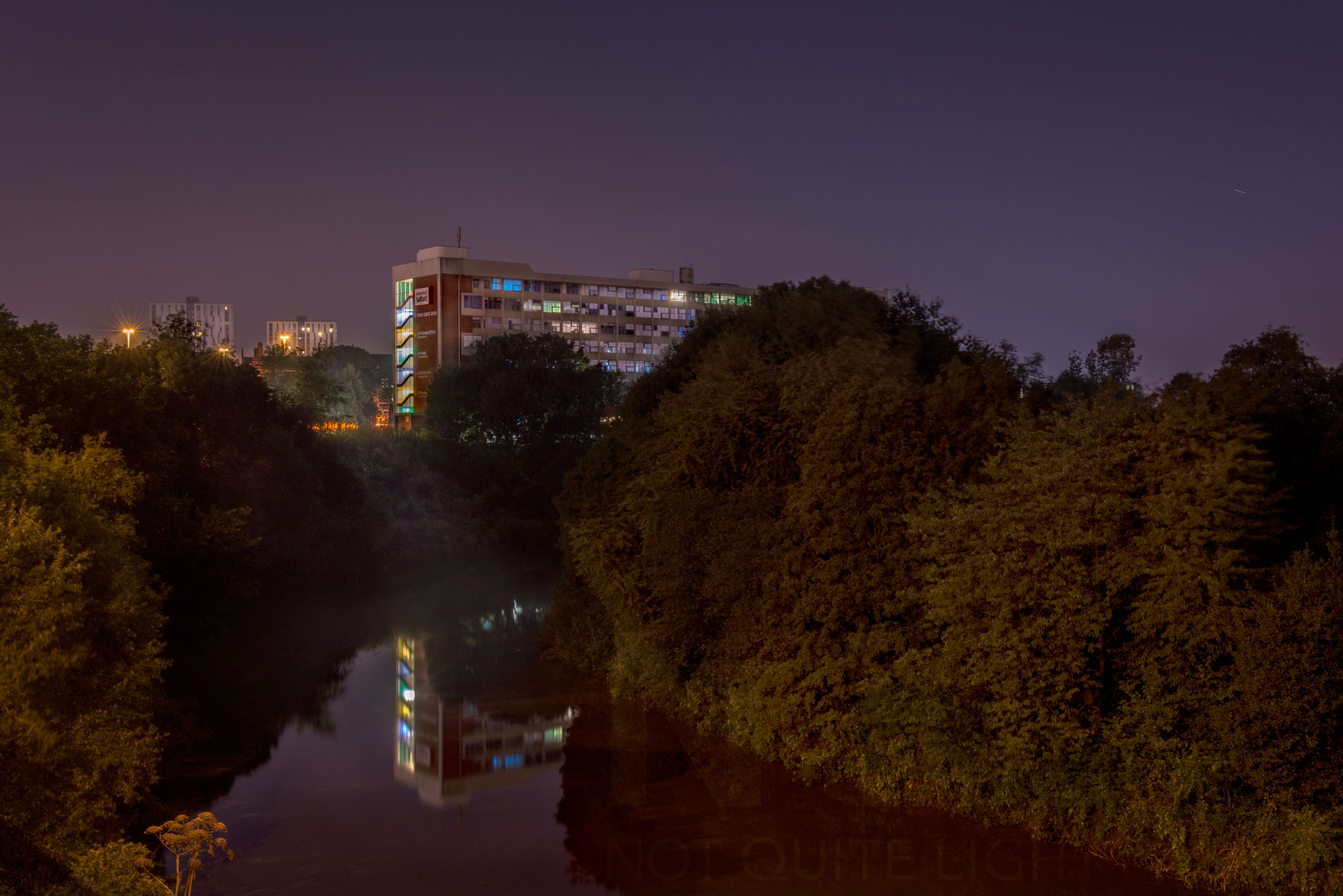 River Irwell Salford University