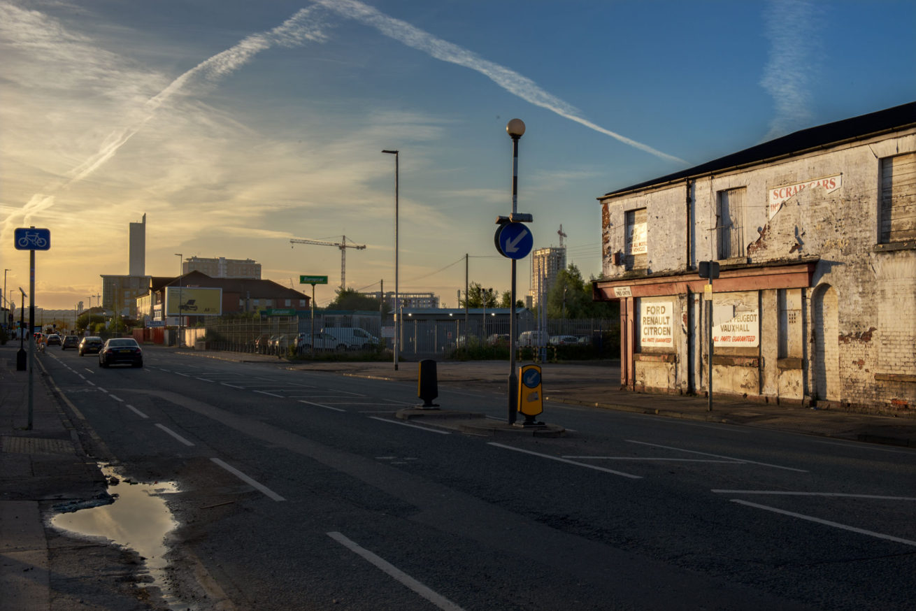 Liverpool Street, Salford, dawn