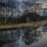 bridgewater canal salford winter