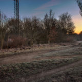 bridgewater canal salford winter